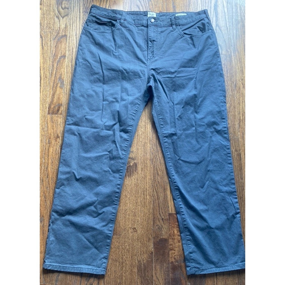 Flint and Tinder Pants Mens Size 40x30 Gray 365 5-pocket Straight Fit Chino